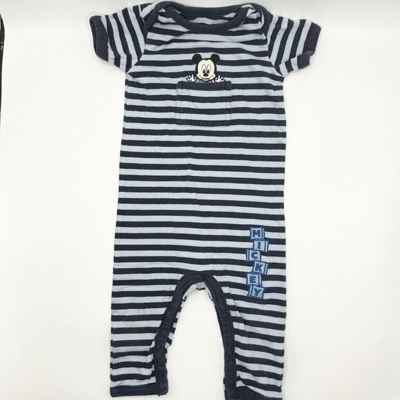 Disney Parks Mickey Mouse Embroidered One Piece - Infant 12 Months - Picture 1 of 8